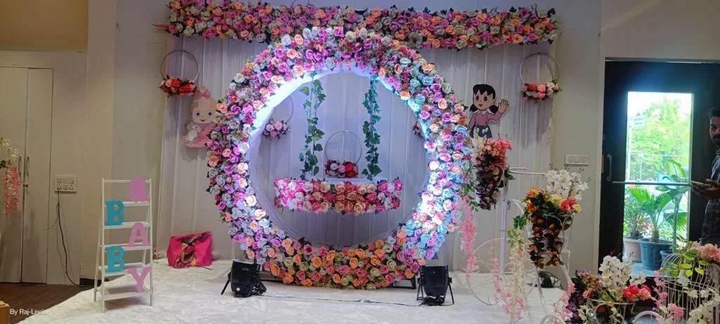 Traditional naming ceremony decoration
